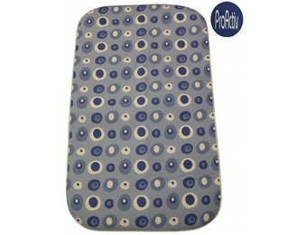 Strijkdeken ProActiv blauw/wit balls