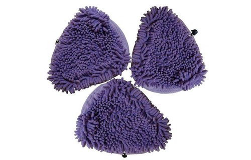 Koraal doeken Violet set van 3 stuks voor Stoomreiniger Aqua Laser Gold