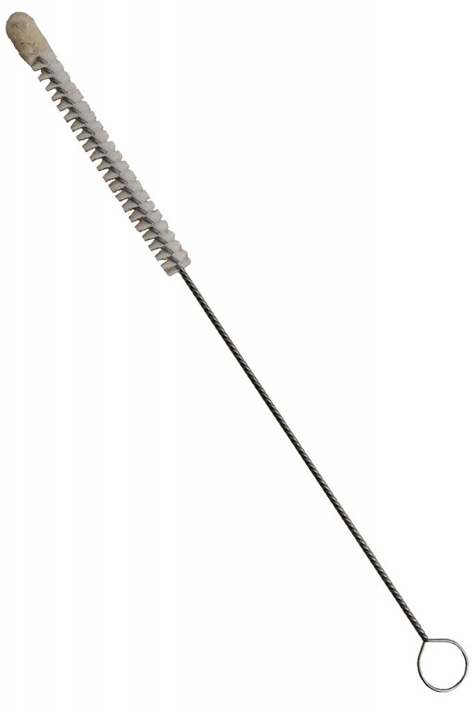 Flessenborstel nylon katoentop ∅ 10 mm. / 27 cm. lang