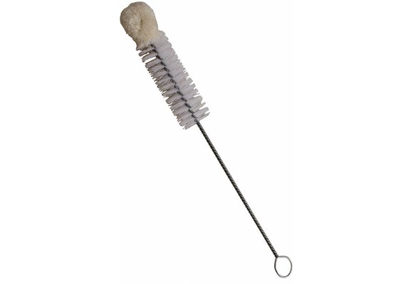 Flessenborstel nylon katoentop ∅ 30 mm.