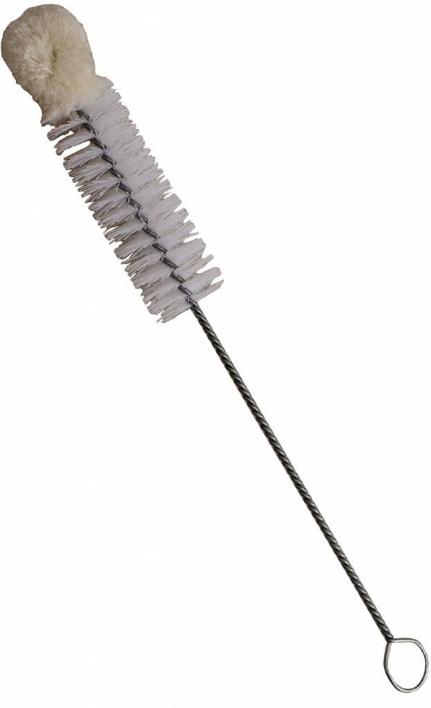 Flessenborstel nylon katoentop ∅ 30 mm. / 27 cm. lang