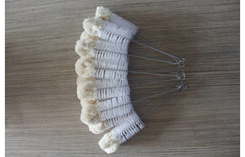 Flessenborstel nylon katoentop ∅ 50 mm. / 27 cm. lang Flessenborstel nylon katoentop ∅ 50 mm. / 27 cm. lang