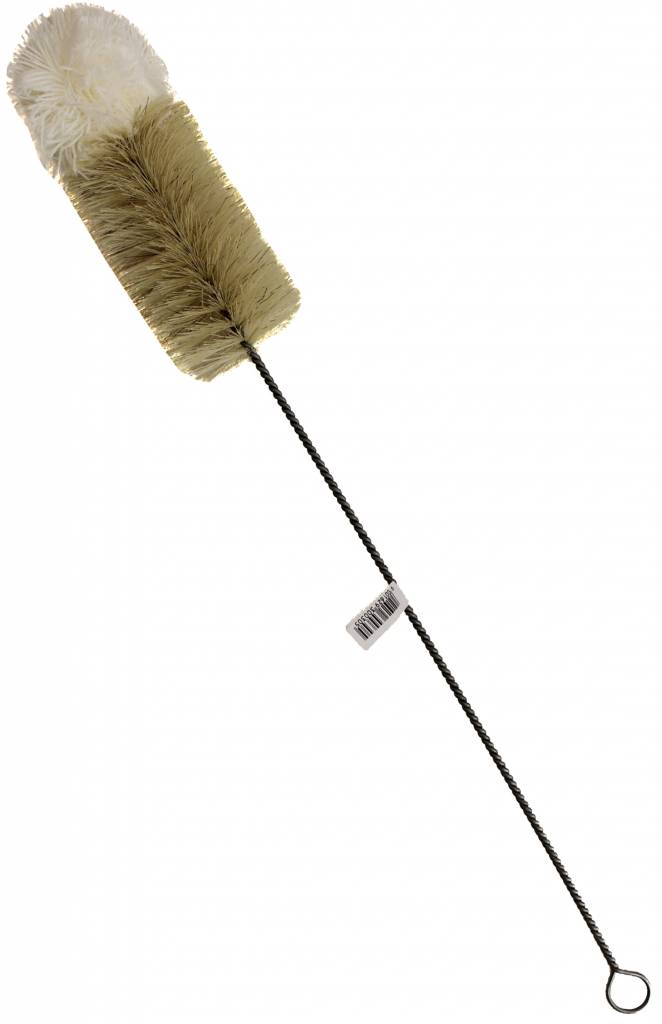Flessenborstel nylon woltop ∅ 50 mm. / 29 cm. lang