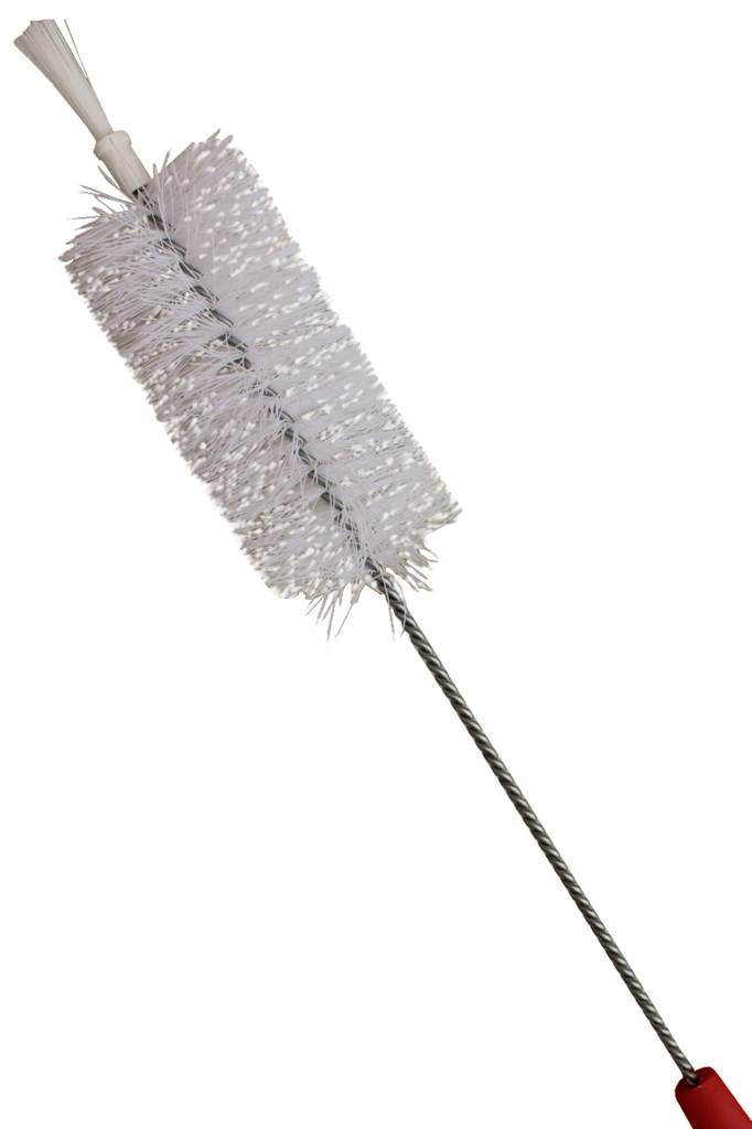 Flessenborstel nylon 1 liter ∅ 55 mm. / 38 cm. lang