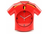 Wandklok Belgium "shirt"