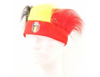 Pruik België half open