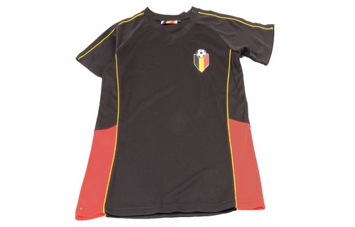Voetbalshirt Belgium zwart Adult Voetbalshirt Belgium zwart Adult