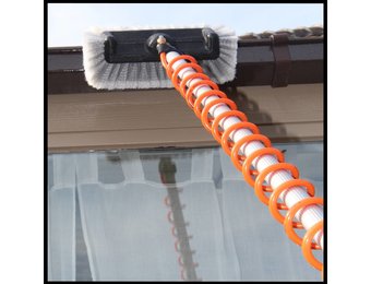 Telescoopsteel + Hydro spiraal + Zeepdispenser + Borstel rondom