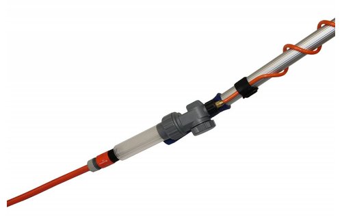 Hydro spiraal set met Zeepdispenser en Professionele Borstel rondom