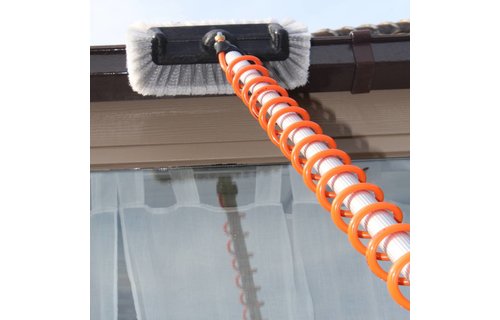 Hydro spiraal set met Zeepdispenser en Professionele Borstel rondom