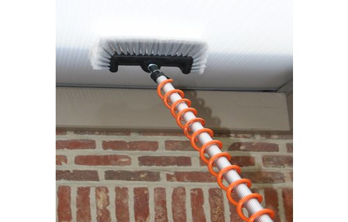 Hydro spiraal set met Zeepdispenser en Professionele Borstel rondom