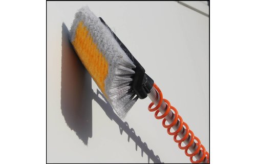 Telescoopsteel + Hydro spiraal set met Zeepdispenser en Professionele Borstel extra zacht