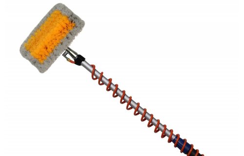 Telescoopsteel + Hydro spiraal set met Zeepdispenser en Professionele Borstel extra zacht