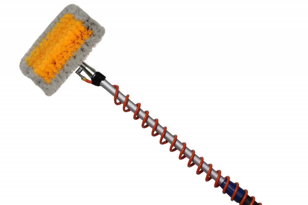 Telescoopsteel + Hydro spiraal set met Zeepdispenser en Professionele Borstel extra zacht