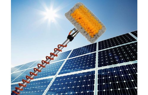 Telescoopsteel + Hydro spiraal set met Zeepdispenser en Professionele Borstel extra zacht