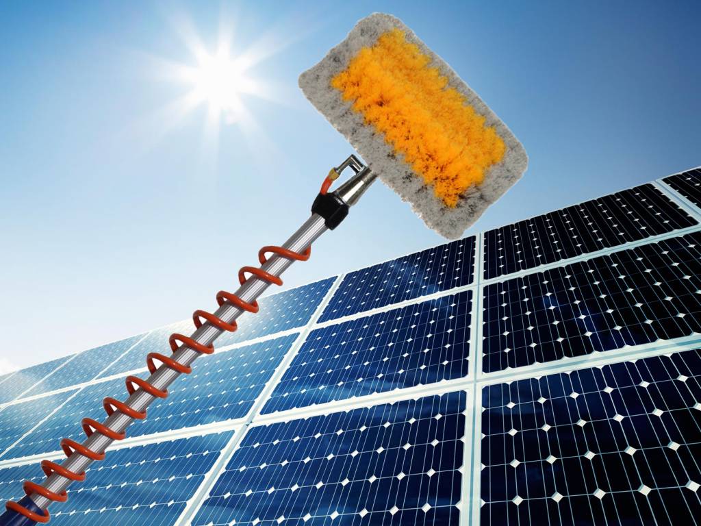 Telescoopsteel + Hydro spiraal set met Zeepdispenser en Professionele Borstel extra zacht