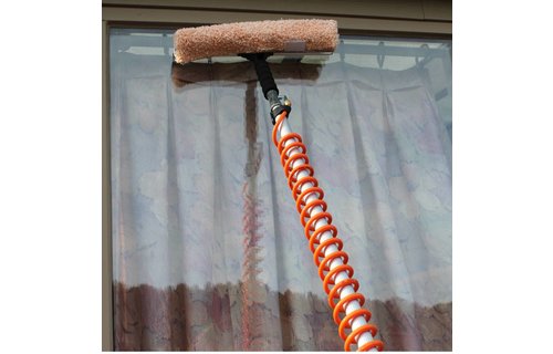 Combi Raamwasser met trekker Professioneel Inox waterdoorlatend 40 cm.