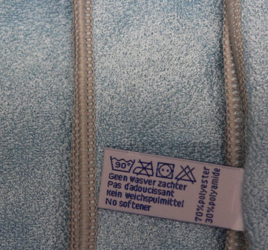 Microvezeldoeken Nivo 4 stuks Blauw 40 x 40 cm.