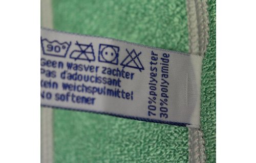 Microvezeldoeken Nivo 4 stuks Groen 40 x 40 cm.