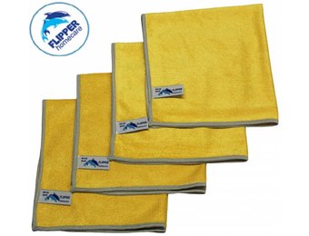 Microvezeldoeken Nivo 4 st. Geel 40 x 40 cm.