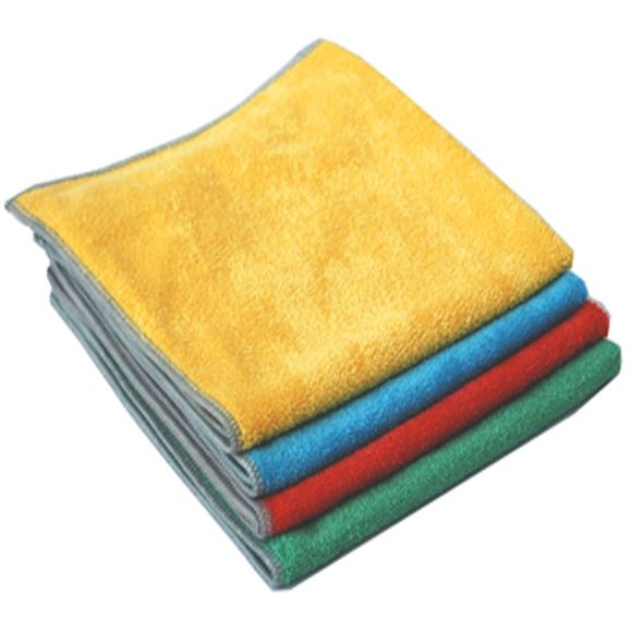 Microvezeldoeken Nivo 4 stuks Ass. Kleuren 40 x 40 cm.