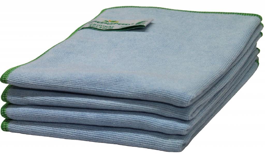 Microvezeldoeken Original Blauw 40 x 40 cm.