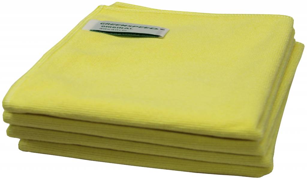 Microvezeldoeken Original Geel 40 x 40 cm.