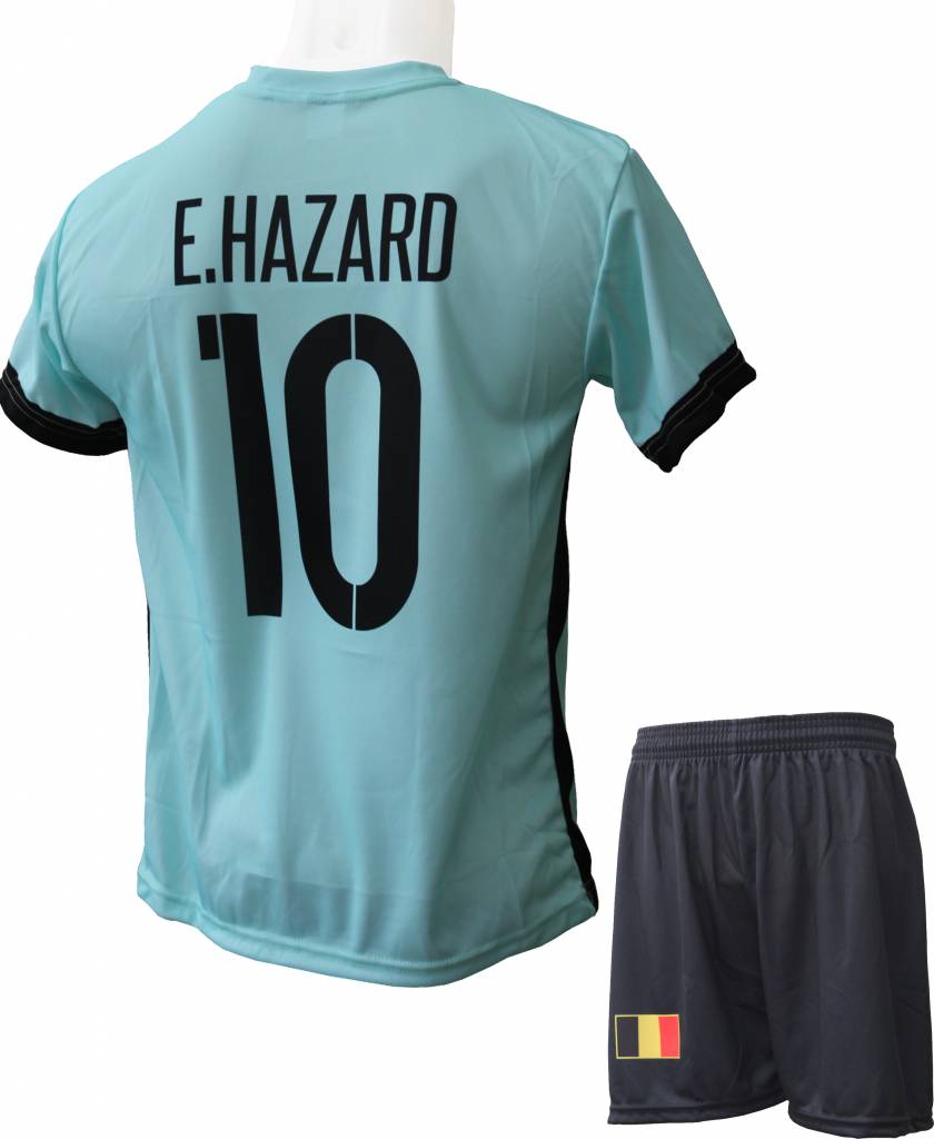 België Voetbaltenue Hazard "Uit"