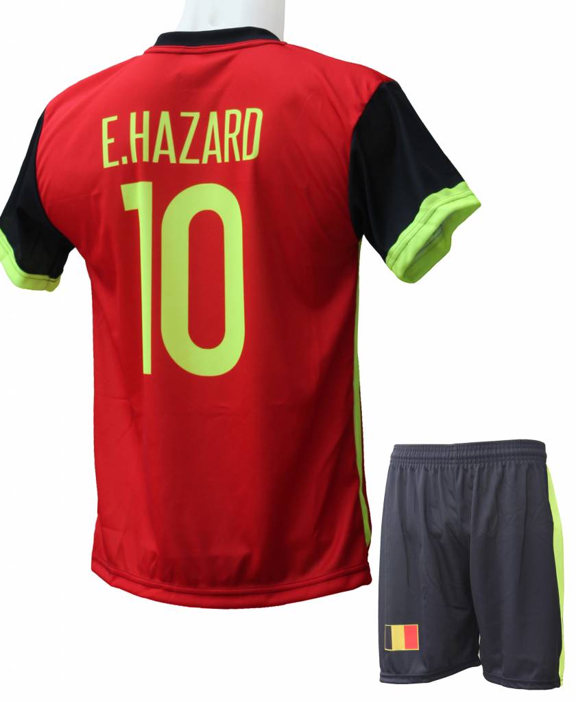 België Voetbaltenue Hazard "Thuis"