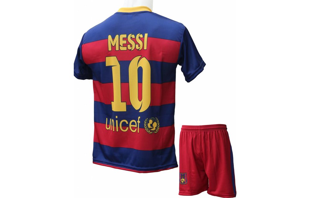 lavendel Vrijstelling Spotlijster Barcelona Voetbaltenue Messi "Thuis" | Megatip.be