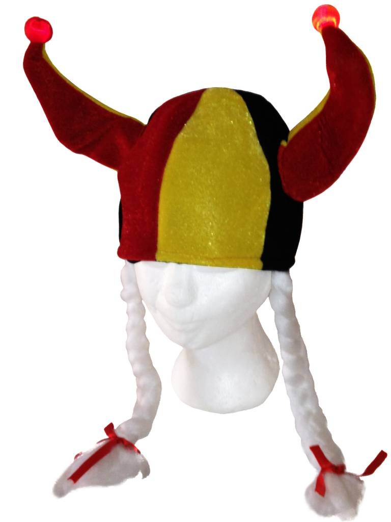 België Hoed met licht en vlecht