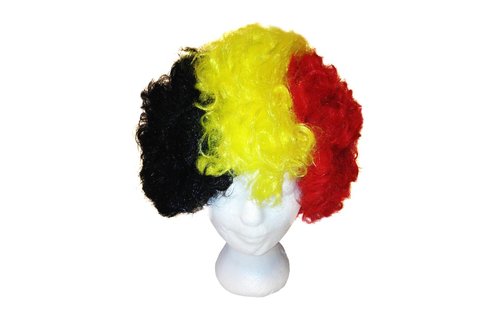Pruik België volledig vol Pruik België volledig vol