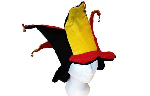 Hoed België Belletjes met flap
