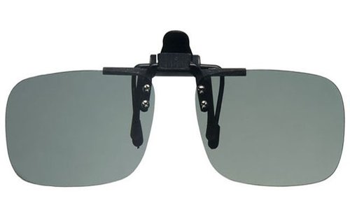 Clip -On Zonnebril Green Medium (opklapbaar)