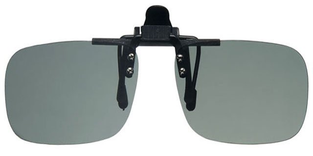 Clip -On Zonnebril Green Medium (opklapbaar)