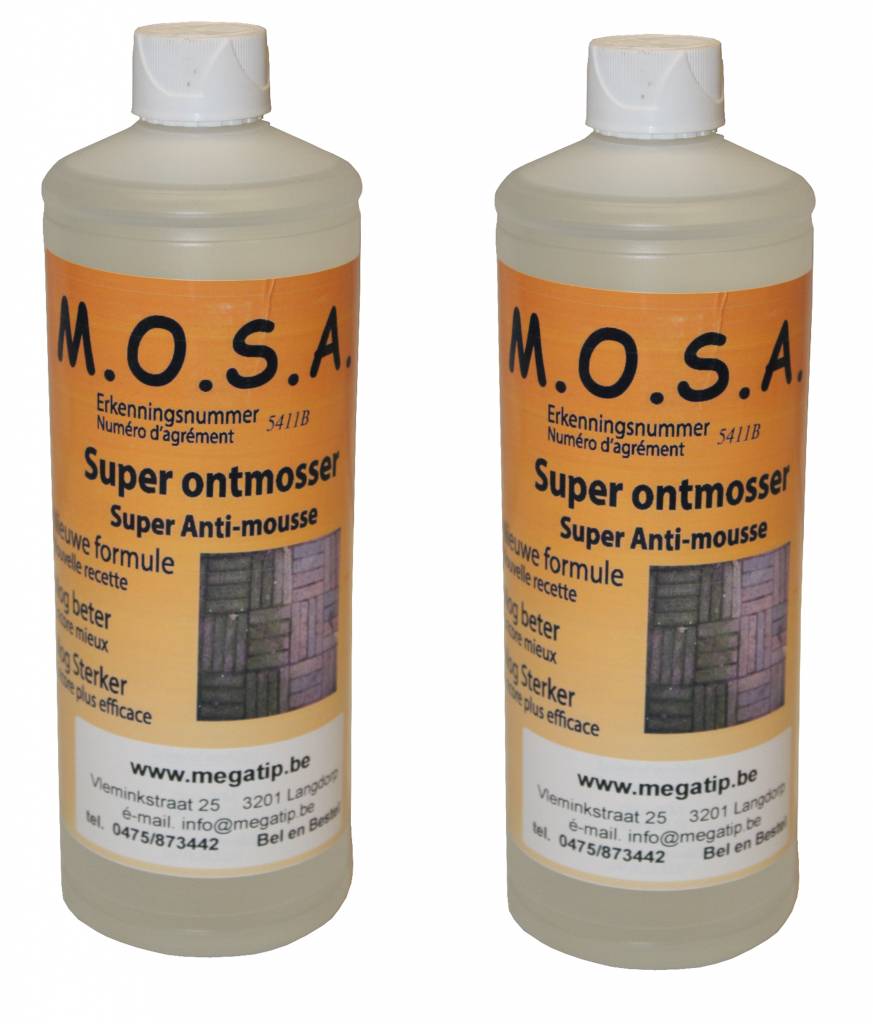 MOSA Ontmosser "groene aanslagreiniger" 2 Liter