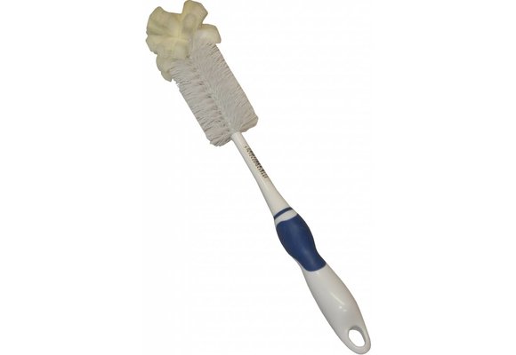 Flessenborstel met sponstop