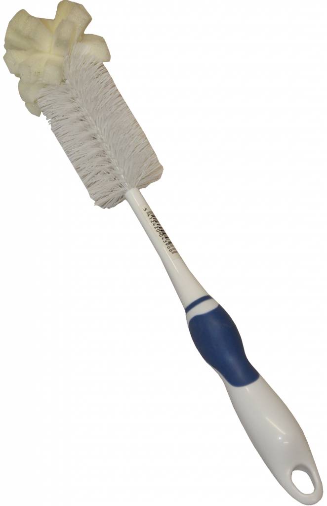 Flessenborstel met sponstop