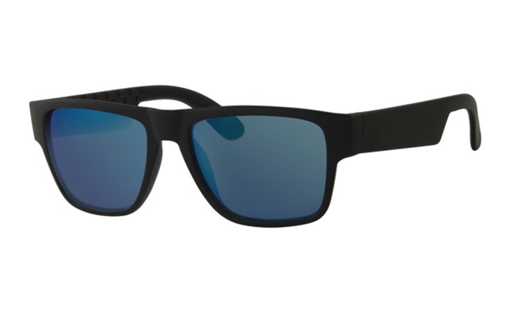 Kids zonnebril black met spiegelglas Kids zonnebril black met spiegelglas