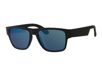 Kids zonnebril black met spiegelglas