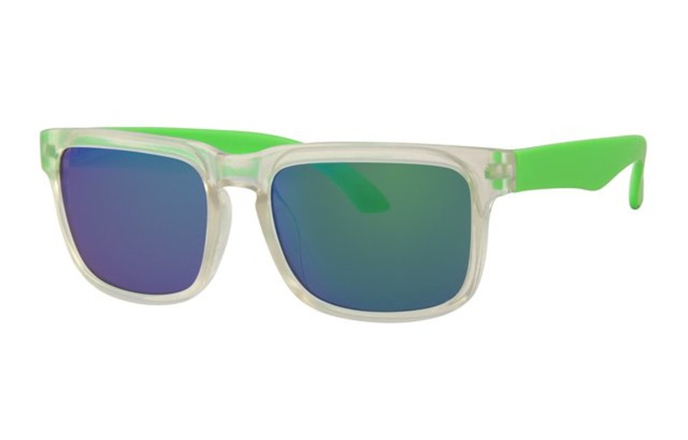 Kids zonnebril Flashy groen spiegelglas Kids zonnebril Flashy groen spiegelglas