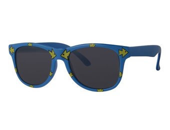 kinder zonnebril fantasie blauw