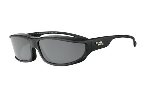 Overzet Zonnebril Shield Plus (zwart)