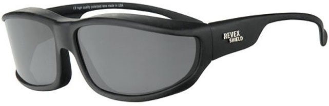 Overzet Zonnebril Shield Plus (zwart) Overzet Zonnebril Shield Plus (zwart)
