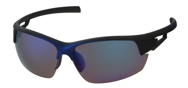 Sport Zonnebril Blue/Black spiegelglas Sport Zonnebril Blue/Black spiegelglas