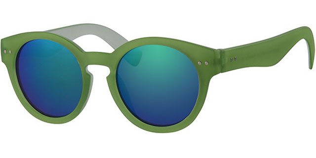 Space zonnebril Green (rond spiegelglas) Space zonnebril Green (rond spiegelglas)