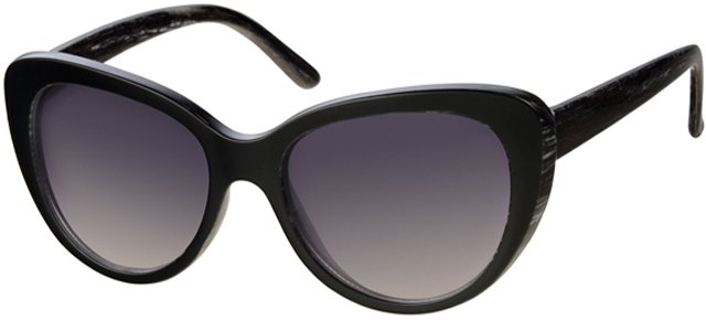 Zonnebril Butterfly Black old