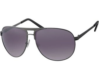 Aviator Zonnebril Black/Zilver