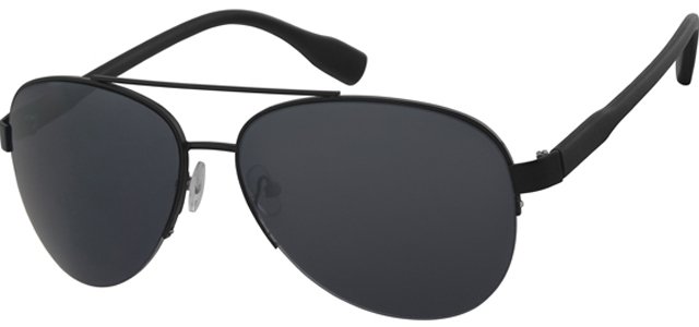 Piloten zonnebril black/black