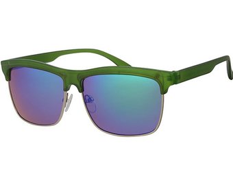 Clubmaster zonnebril groen